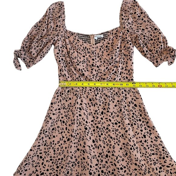 Reformation Quin Tie Sleeve Mini Dress - Picture 12 of 13